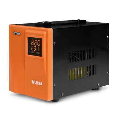 Изображение товара Стабилизатор напряжения DAEWOO DW-TZM1kVA 1000 Вт защитит технику от перепадов