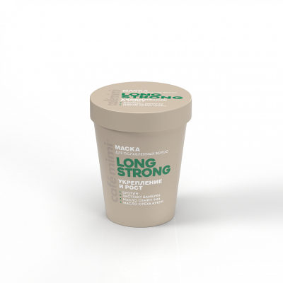 Изображение товара Маска для волос Cafemimi long strong укрепление и рост 200 мл