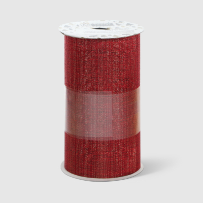 Изображение товара Лента новогодняя Due Esse 270х14,5 см красная