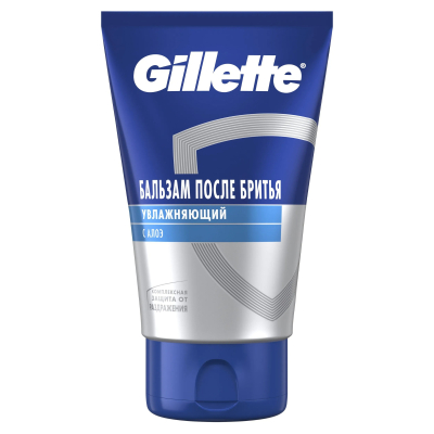 Изображение товара Бальзам после бритья Gillette Увлажняющий 100 мл Изображение товара Бальзам после бритья Gillette Увлажняющий 100 мл