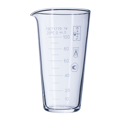 Изображение товара Стакан мерный Химлабоприбор 100 мл