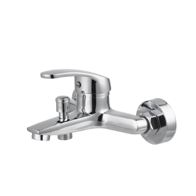 Изображение товара Смеситель для ванны Culto Spike BS01SPK с набором для душа хром современный стиль