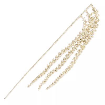 Изображение товара Декоративная ветка Anna Lafarg амарант 55 см новогодний декор