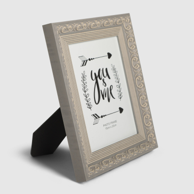 Изображение товара Фоторамка Intco серого цвета 15x20 см для декорирования интерьера