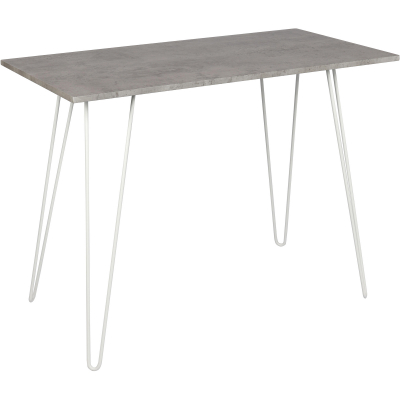 Изображение товара Компьютерный стол TC 101.5х75.5х50 см серый металлический МДФ гарантия 12 мес