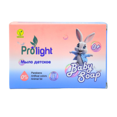 Изображение товара Детское твердое мыло PROLIGHT 80 г для чувствительной кожи для детей