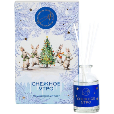 Изображение товара Диффузор-открытка Aroma Harmony снежное утро 50 мл для уютной атмосферы Изображение товара Диффузор-открытка Aroma Harmony снежное утро 50 мл для уютной атмосферы