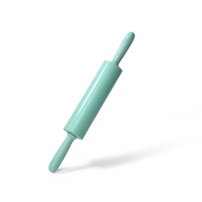 Изображение товара Силиконовая скалка Fissman 39,5х5,5 см бирюзовая для выпечки теста