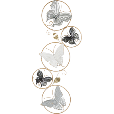 Изображение товара Декор настенный Glasar бабочки 124x6x47 см