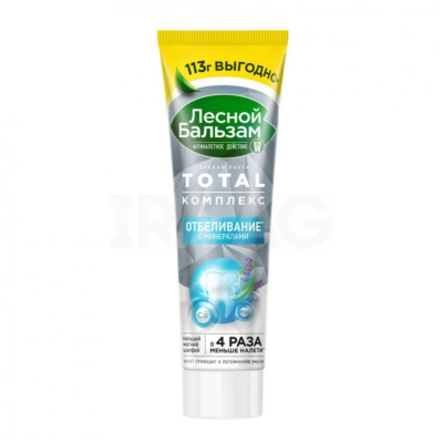 Изображение товара Зубная паста Лесной Бальзам отбеливание с минералами 113 г натуральное средство