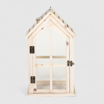 Изображение товара Подсвечник-фонарь Dekor pap домик средний для свечи домашний уют