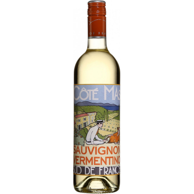 Изображение товара Вино белое сухое "Cote Mas" Sauvignon-Vermentino, Pays d'Oc IGP 0.75л