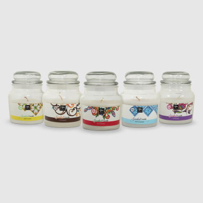 Изображение товара Ароматическая свеча Mercury в стекле 9х15 см в ассортименте