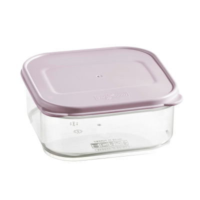 Изображение товара Контейнер для хранения Follow me объем 3,65 л прозрачный и розовый Изображение товара Контейнер для хранения Follow me объем 3,65 л прозрачный и розовый