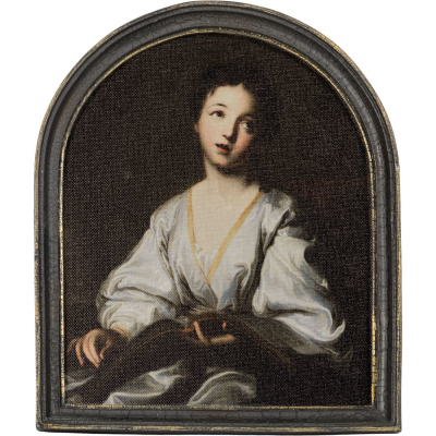 Изображение товара Картина в раме Glasar девушка 23х3х28 см