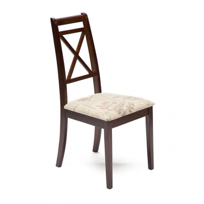 Изображение товара Стул TC Tobacco с мягким сиденьем из гевеи и тканью, классическая модель