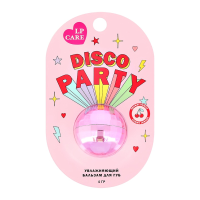 Изображение товара Бальзам для губ LP Care Disco party вишня 4 г - уход и защита