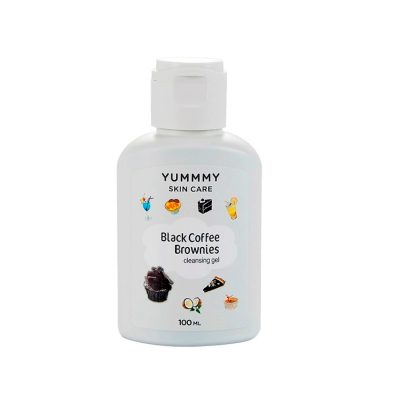 Изображение товара Гель для лица Yummmy black coffee 100 мл очищение и свежесть кожи