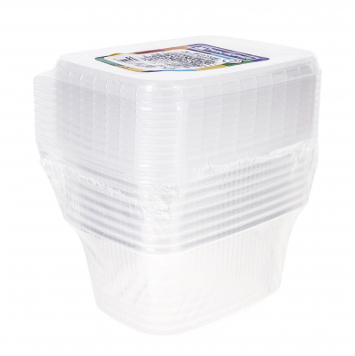 Изображение товара Набор контейнеров Мистерия 250мл с крышкой 108Х82Х46 10штук (186510)