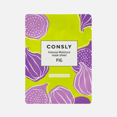 Изображение товара Маска тканевая Consly инжир для сухой нормальной и чувствительной кожи