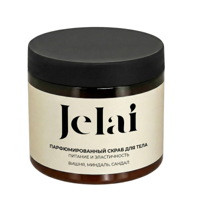 Изображение товара Скраб Jelai Вишня миндаль сандал 240 мл Изображение товара Скраб Jelai Вишня миндаль сандал 240 мл
