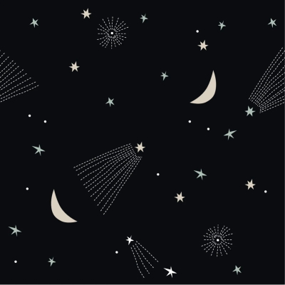 Изображение товара Бумага для подарков Be Smart 70х100 см, Коллекция "Freedom", небо