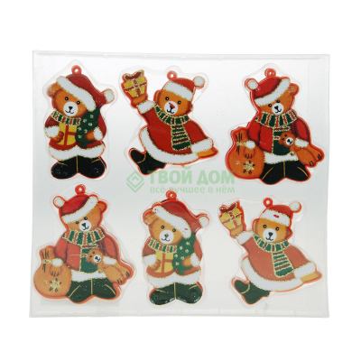 Изображение товара Набор фигурок Barcana Мишки 12 шт 0624/12PET