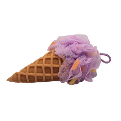 Изображение товара Мочалка для тела Maeth My spa day мороженое фиолетовая