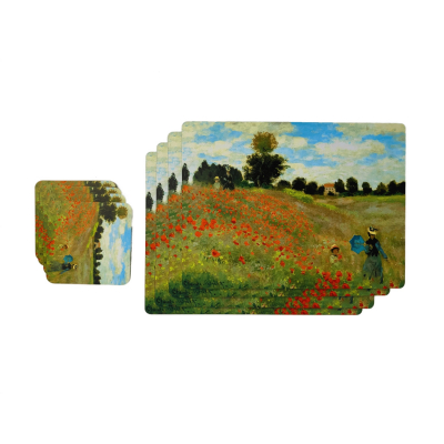 Изображение товара Набор подставок Genlex 4 шт + костер 4 шт пробка мультиколор для горячего