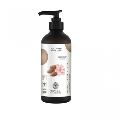 Изображение товара Мыло жидкое Aura Fresh Миндальное Молоко 300 мл
