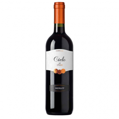Изображение товара Красное полусухое вино Merlot Cielo e Terra Bio Bio, 0,75 л Изображение товара Красное полусухое вино Merlot Cielo e Terra Bio Bio, 0,75 л