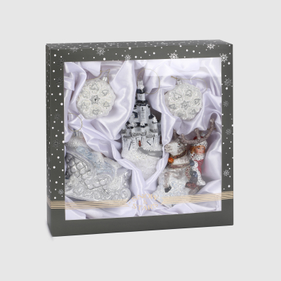 Изображение товара Набор ёлочных игрушек Snow and Stars снежная королева
