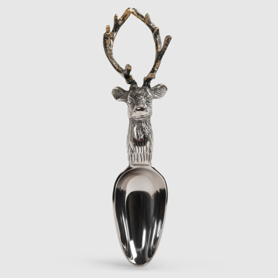 Изображение товара Ложка для мороженного Universal Ark Reindeer из алюминия подарочная упаковка
