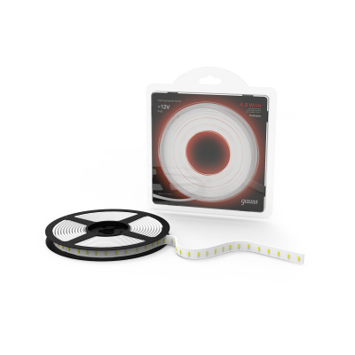 Изображение товара Лента LED 2835/60-SMD 4.8W 12V DC красный IP66 (блистер 5м)