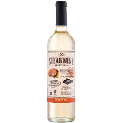 Изображение товара Белое полусухое вино Penaflor Steakwine Torrontes 0,75 л Изображение товара Белое полусухое вино Penaflor Steakwine Torrontes 0,75 л