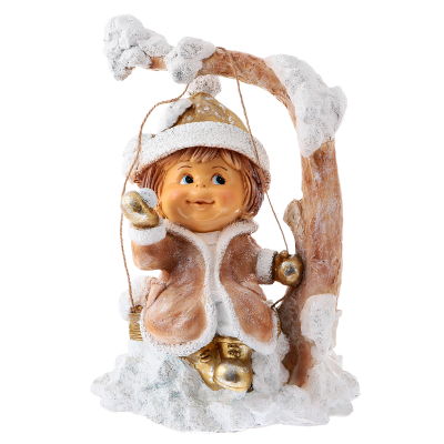 Изображение товара Девочка на качеле в шапке н-48см Тпк полиформ