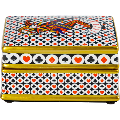 Изображение товара Шкатулка Glasar 18х13х8 см из керамики для хранения украшений