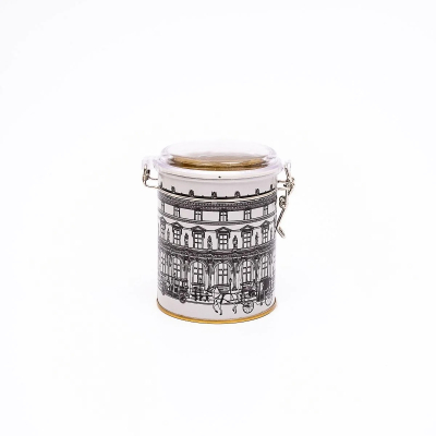 Изображение товара Металлическая банка Evle cityscapes 0.6 л для хранения продуктов