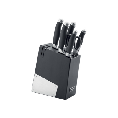 Изображение товара Набор кухонных ножей nadoba rut из 5 предметов с деревянным блоком