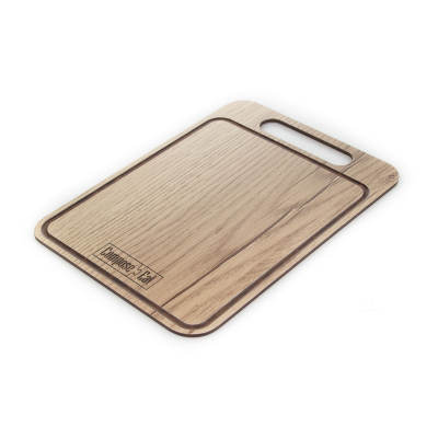 Изображение товара Доска с желобом ComposeEat 24x18 см дуб натуральный