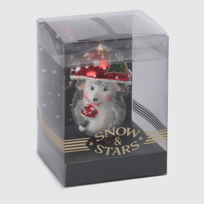 Изображение товара Игрушка ёлочная Snow and Stars ёжик-мухоморчик