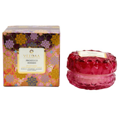 Изображение товара Ароматическая свеча Veedaa Prosecco Berries соевый воск 15 часов горения