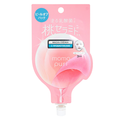 Изображение товара Маска-пленка Momo Puri отшелушивающая с пробиотиками 20мл