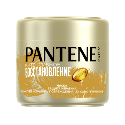 Изображение товара Маска для волос Pantene Интенсивное Восстановление 200 мл для поврежденных волос
