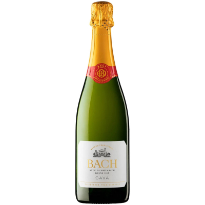 Изображение товара Игристое вино белое сухое Bach Extrisimo Brut 0.75 л Испания Изображение товара Игристое вино белое сухое Bach Extrisimo Brut 0.75 л Испания