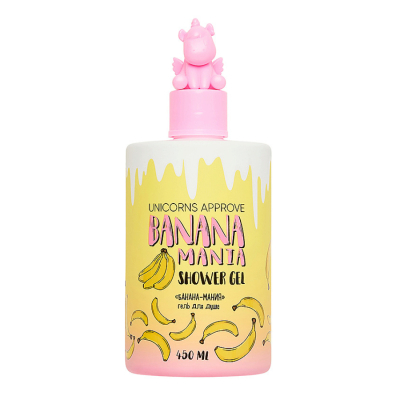 Изображение товара Гель для душа Unicorns Approve 300 мл с ароматом банана