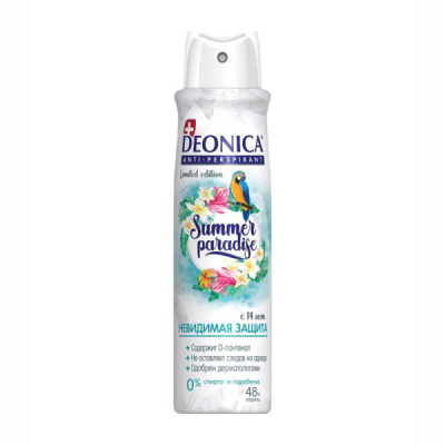 Изображение товара Антиперспирант Deonica Summer Paradise 150 мл