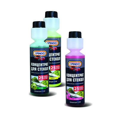 Изображение товара Концентрат для стекол Pingo bubble gam 250 мл с дозатором