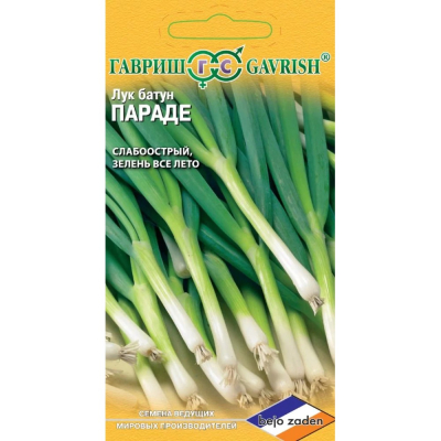 Изображение товара Семена Гавриш Лук батун Параде 0,2 г для зелени из России и Голландии Изображение товара Семена Гавриш Лук батун Параде 0,2 г для зелени из России и Голландии