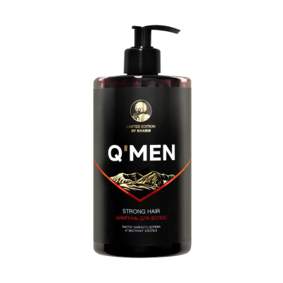 Изображение товара Шампунь мужской Q'Men сила и укрепление 640 мл